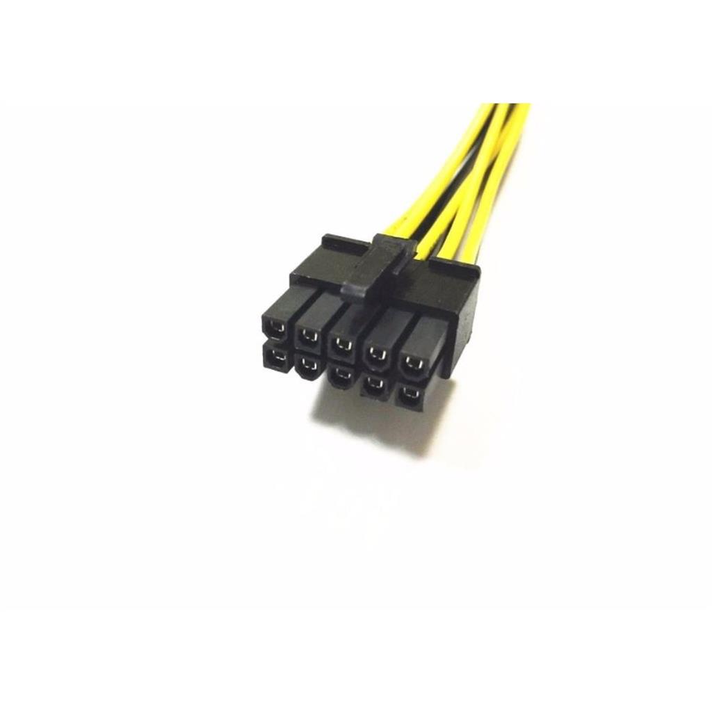 10pin Male to Female Power Extension Cable 18AWG, 20CM