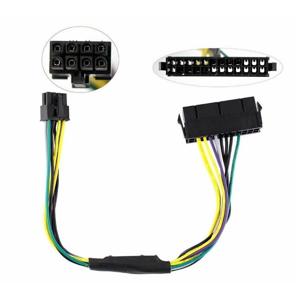 24Pin to 8Pin MainBoard Power Supply Cable for Dell Optiplex 7020 9020 3046