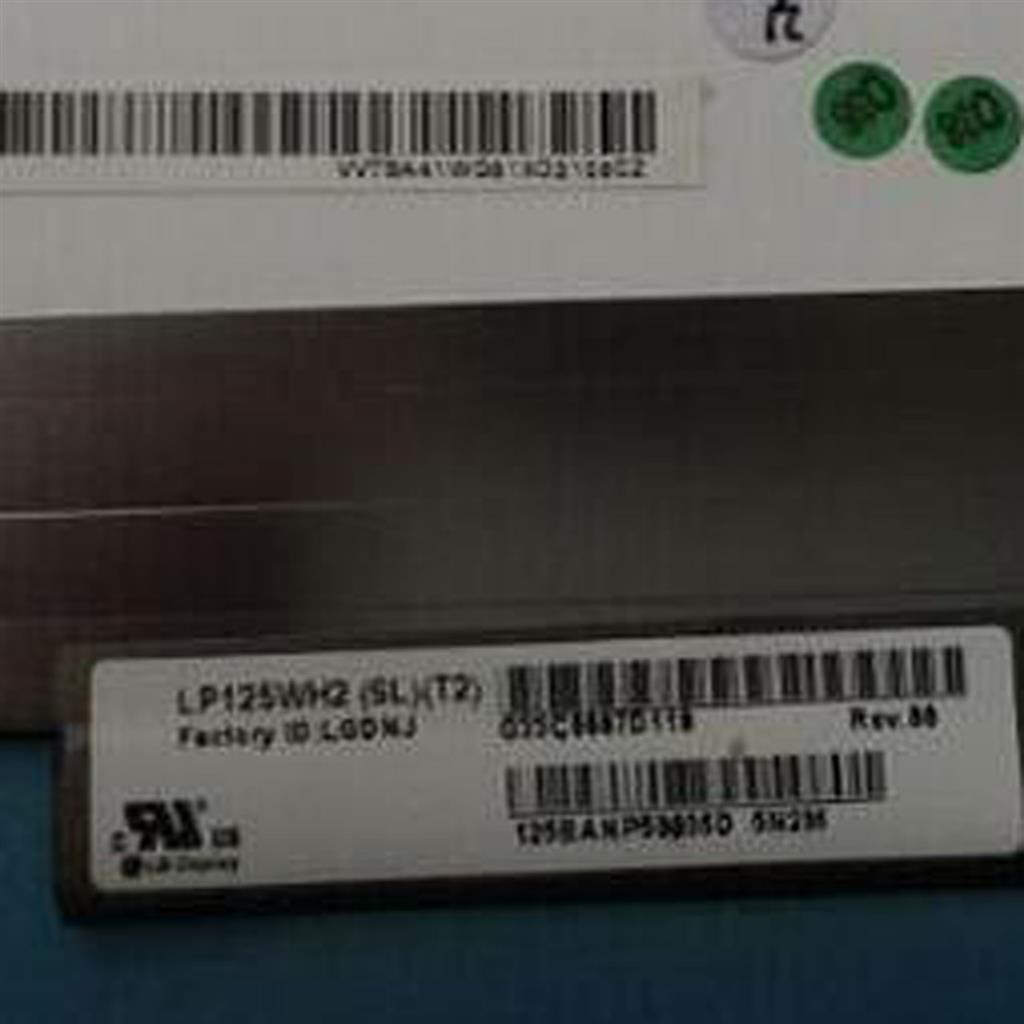 12.5 LED WXGA HD 1366x768 Notebook Matte TFT Scherm