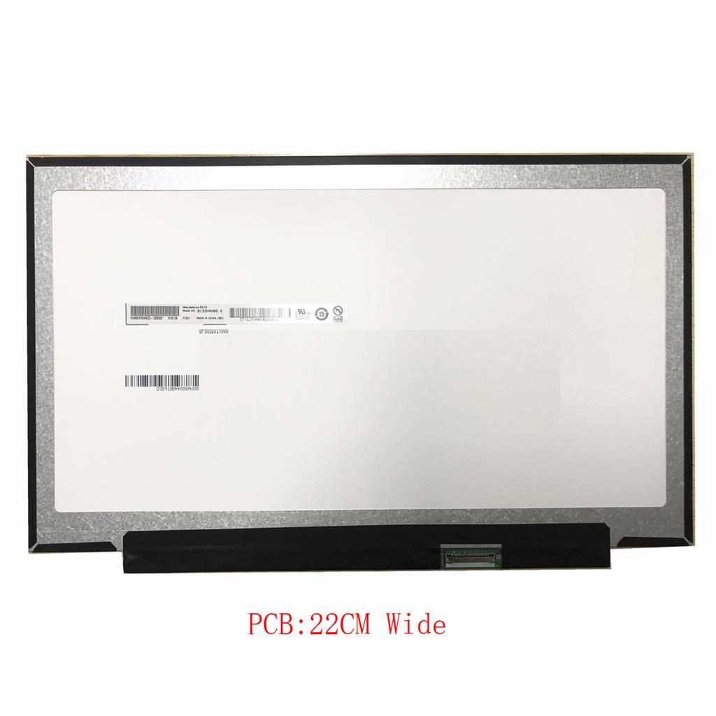 13.3" LED IPS FHD EDP 30PIN Matte TFT panel Narrow 3.0MM PCB 22cm