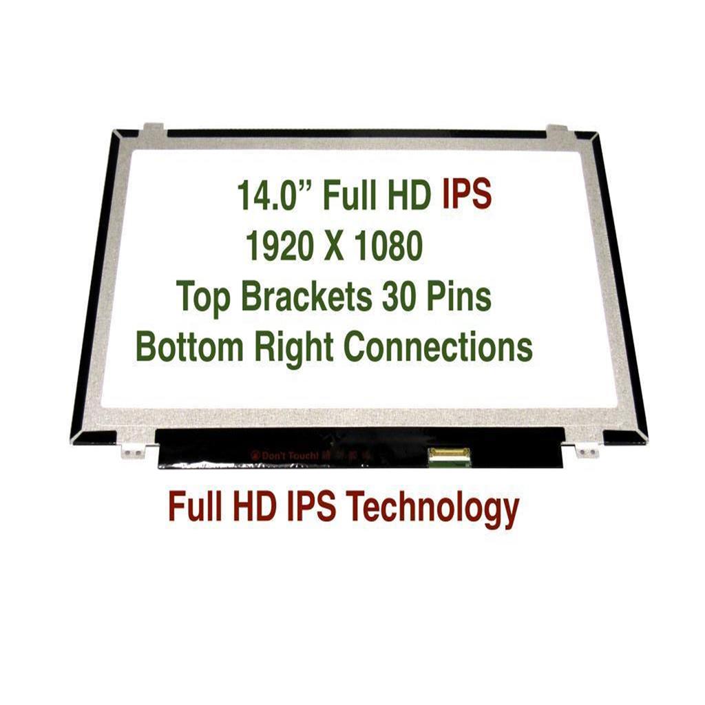 A+Klasse 14" LED 1920x1080 IPS Mat EDP 30P Bottom Right Notebook Screen - 32Cm