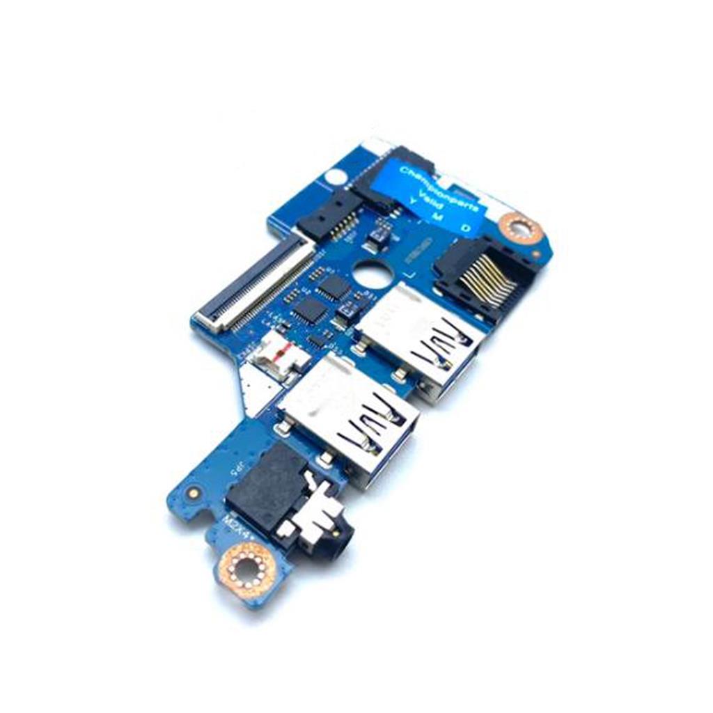Notebook USB Port Audio Jacks Board for Asus Nitro 5 AN515-55 pulled