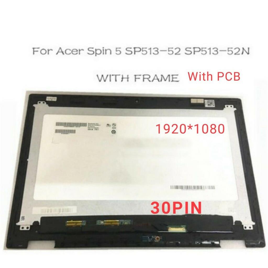 "13.3"" FHD LCD Digitizer With Frame Digitizer Board Assembly for Acer Spin 5 SP513-52N"""