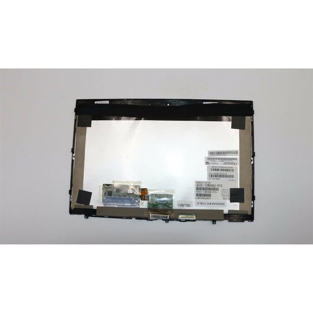 "12.5"" WXGA LCD Screen Touch Digitizer With Bezel Assembly for Lenovo ThinkPad X220T 04W3990"""