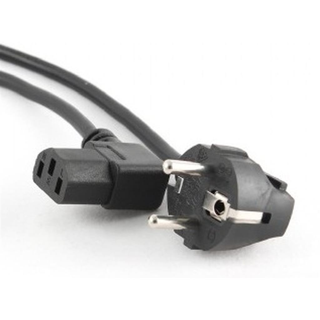 Cablexpert Power cord (right angled C13), VDE approved, 1.8m