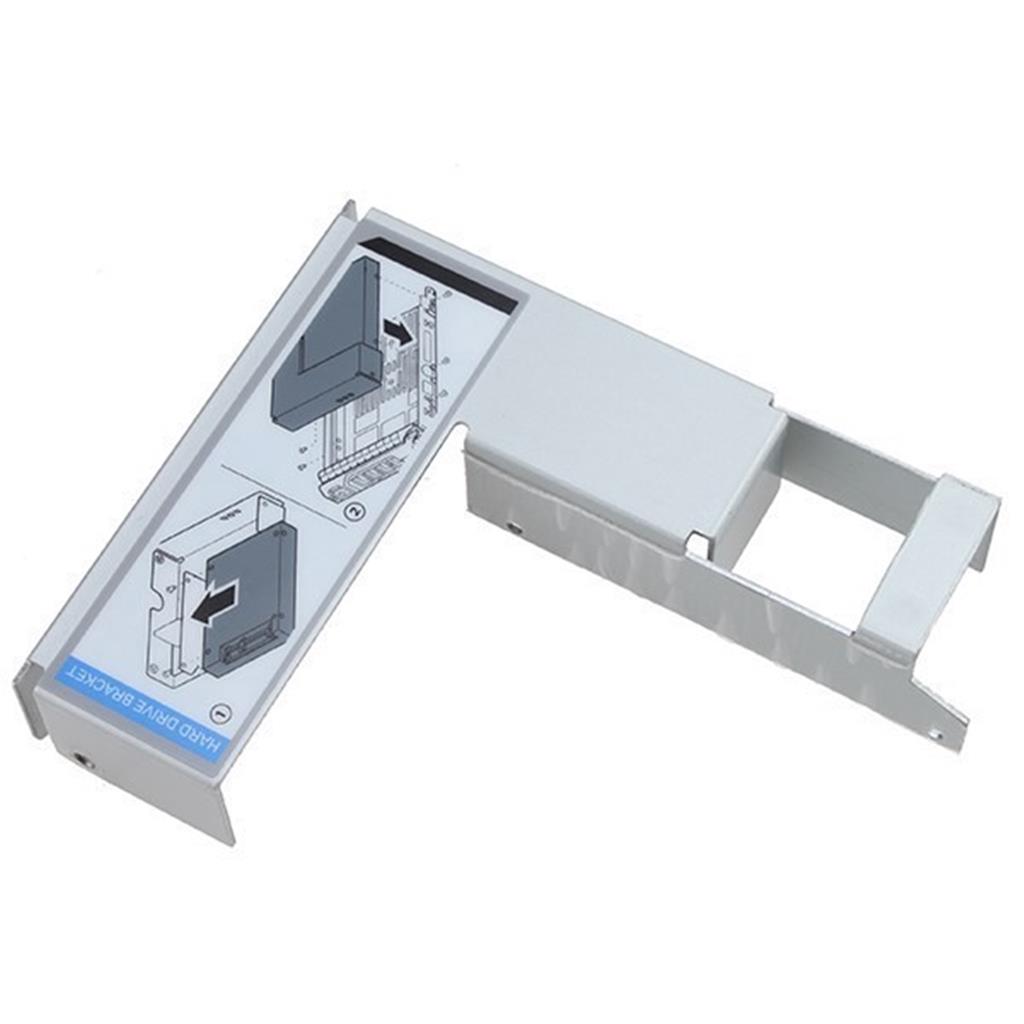 "2.5"" Hard Drive to 3.5"" slot adapter bracket for Dell PowerEdge R710"