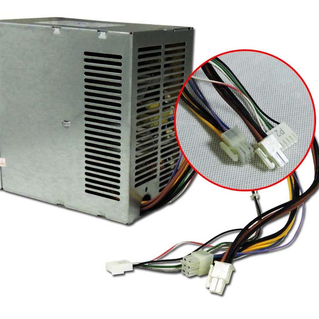 Power Supply for HP 6000 8000 MT CMT Series P2-5 Cable 320W Refurbished