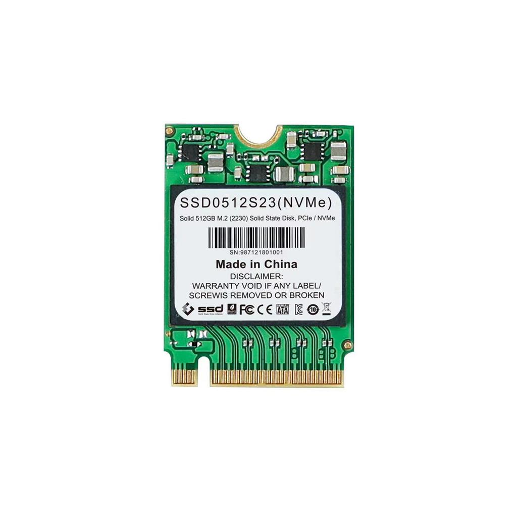 Generic 512GB M.2 (2230) Solid State Disk, PCIe / NVMe