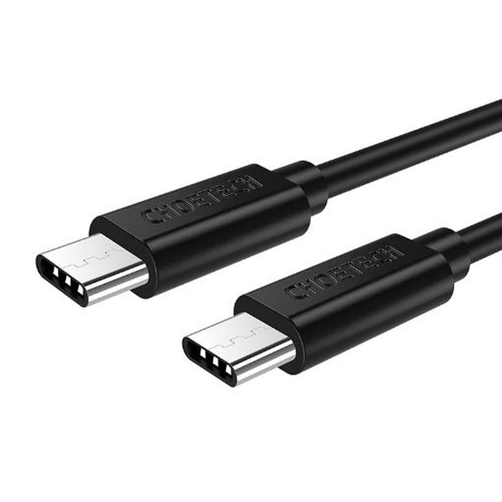 USB 2.0 USB-C M/M Charing/ Data Sync Cable, Black, 200CM QC3.0 & 3A Output Support
