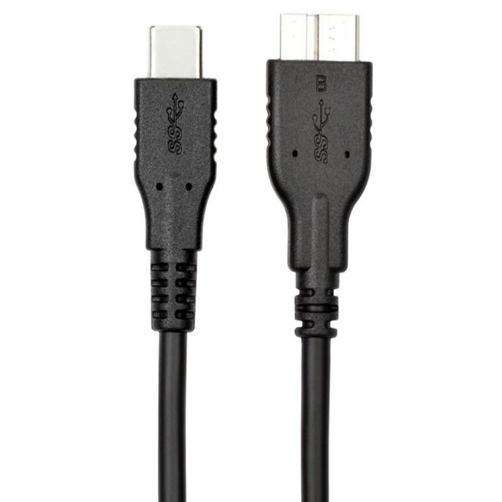 USB-C to Micro USB 3.0 Type-B Cable (Micro BM/CM) Black, 200CM