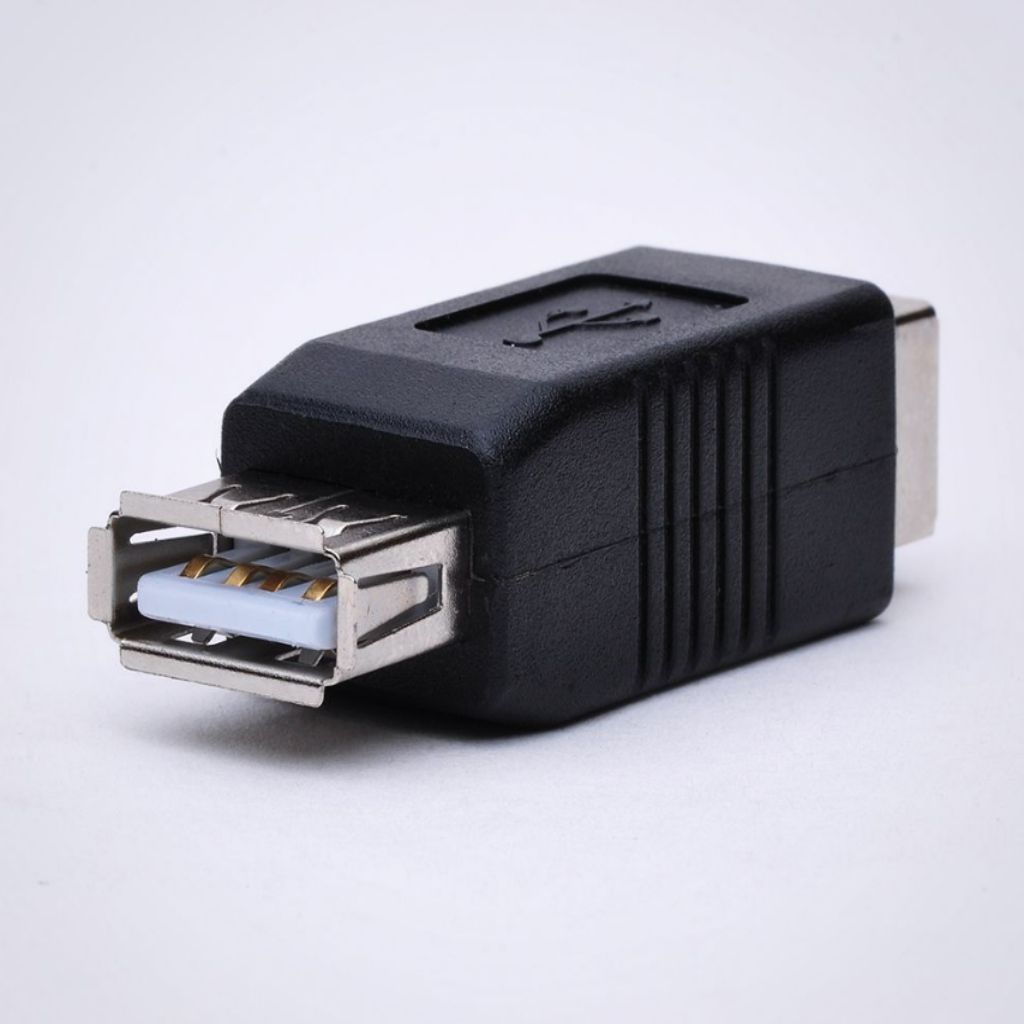 USB A/F naar USB B Female Adapter