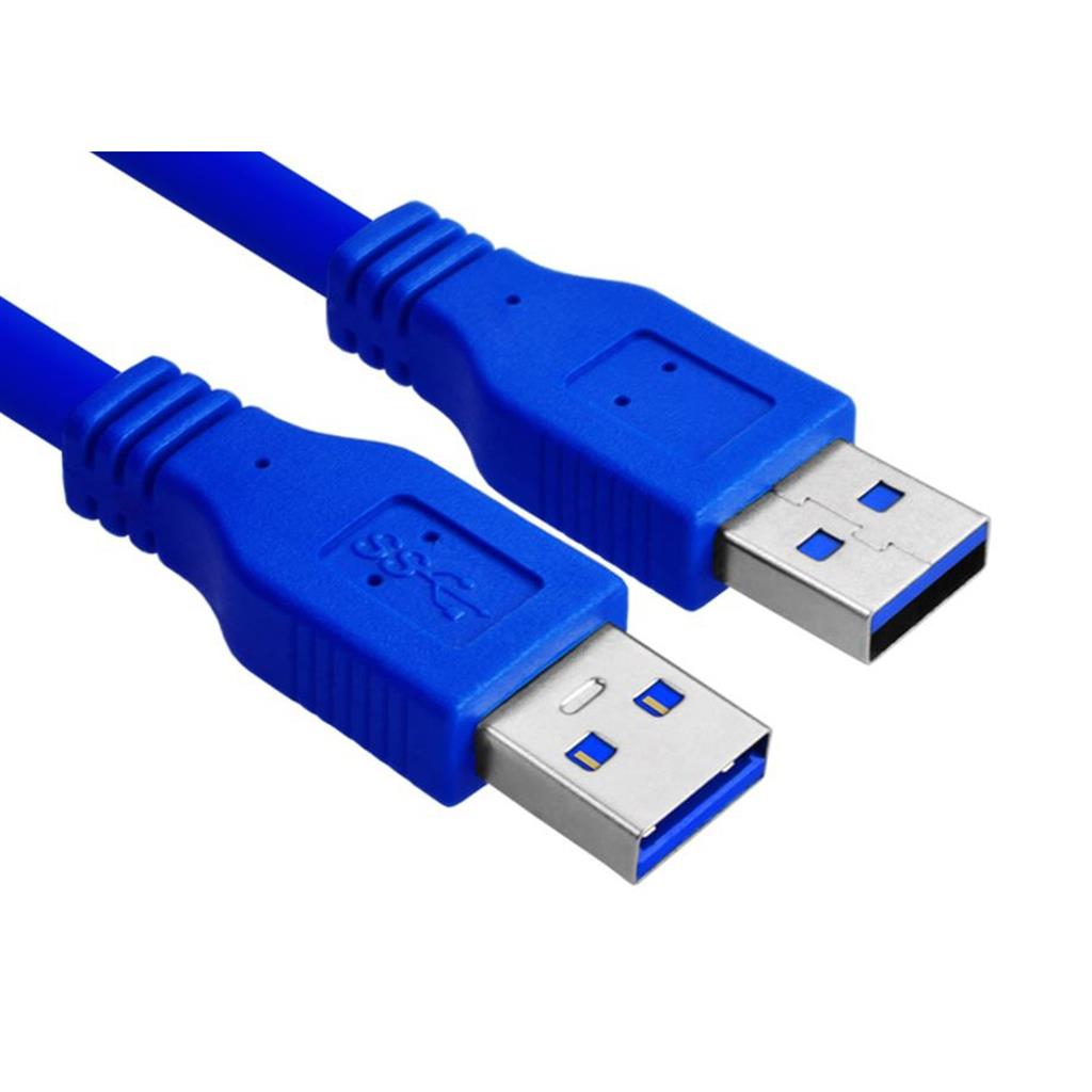 USB 3.0 A Male to A Male, Blue, 1.5M,