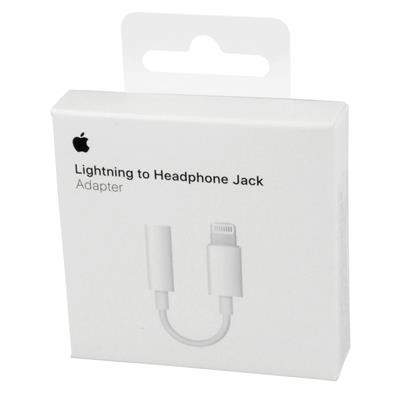 Originele Apple Lightning to 3.5mm Headphone Jack Adapter iPhone 8/8+ & 7/7+ Plus MMX62ZM/A