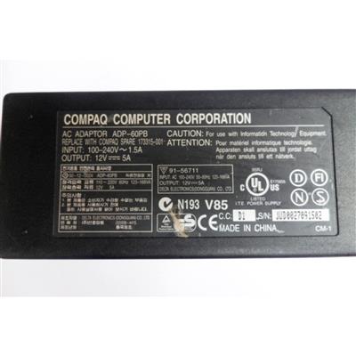 60W 12V 5A Adapter for HP Compaq LCD 4-pin L1510 L1520