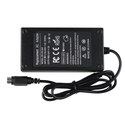 48W Adapter 24V 2A 3-pin for POS system bulk packing