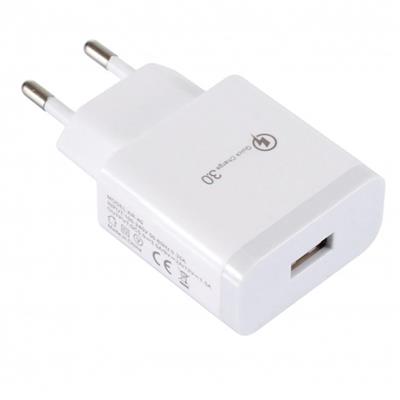 18W QC 3.0 Adapter 5V 3A or 9V 1.67A or 12V 1.2A USB
