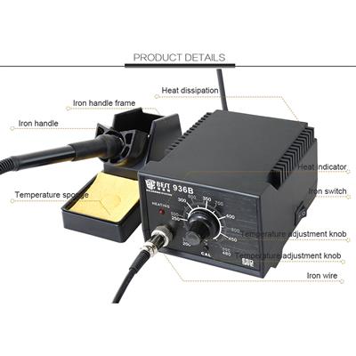 Professional Soldering Station 60W ESD-Safe BST-936B
