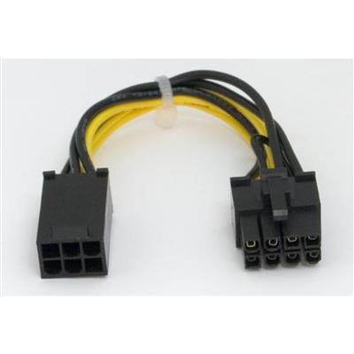 6 pin To 8 pin PCI-E adapter cable