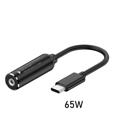 65W verloopstekker voor Asus Female 5.5*2.5mm / Male Typec USB-C