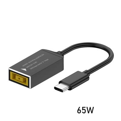 65W verloopstekker voor Lenovo Female Rectangle USB / Male Typec USB-C