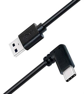 Compatible USB-C 3.2 (90°) to A M/M Cable for Oculus Quest1 Quest2 Quest3, 5M