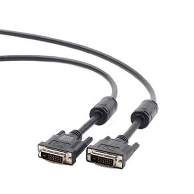 Cablexpert DVI-D Dual Link M/M, 1.8m, Zwart