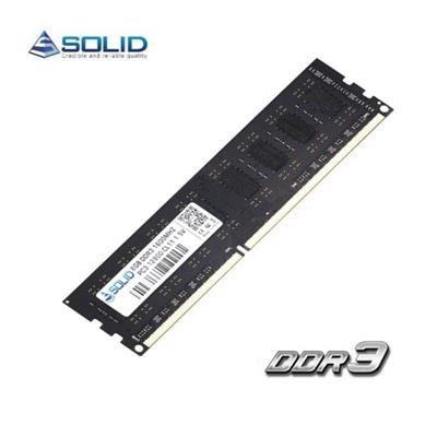 Solid 8GB DDR3 UDIMM (Low-Voltage 1.35V) (1600mhz) for Desktop