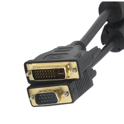 DVI-I (24+5) Dual Link Male to VGA Male Cable M/M, 3m