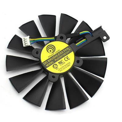 Cooling Fan for ASUS RX 470 580 570 GTX 1050Ti 1070Ti 1080Ti Graphics Card (Set of 2.pcs