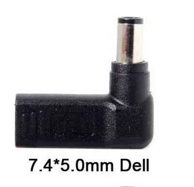 Verloopstekker voor Female All brands except HP Type-C TYPEC USB-C / Male Dell 7.4*5.0mmCenter Pin