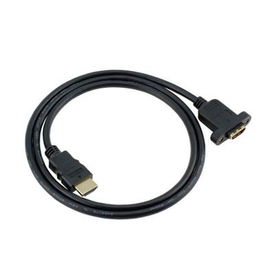 HDMI V1.4 Extension Cable, Black 150CM