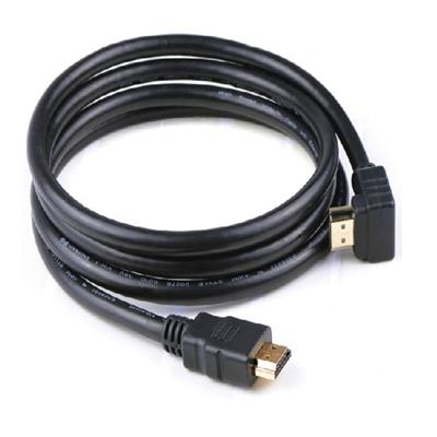 HDMI Cable v2.0a 90°angled ,Into,Gilded,M/M,1.8m