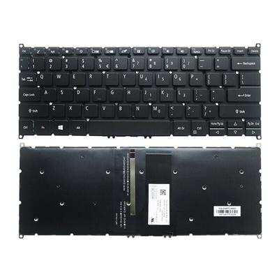 Notebook keyboard for Acer Spin 5 SP513-51 with backlit