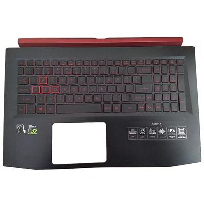 Notebook keyboard for Acer Nitro AN515-51 with red backlit topcase