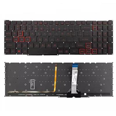 Notebook keyboard for Acer Nitro AN515-56 AN515-57 with red backlit