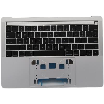 Notebook keyboard for Apple Macbook pro A1989 with topcase silver