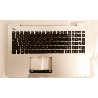 Notebook keyboard for ASUS X555 K555 R556 with topcase silver pulled