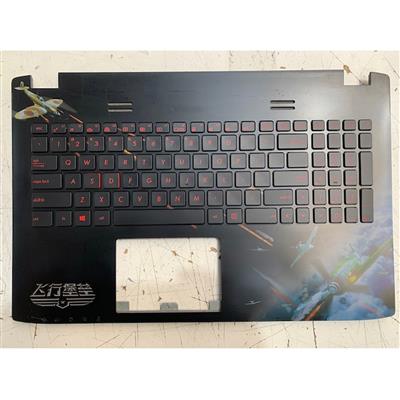 Notebook keyboard for Asus ZX50J GL552 with pattern topcase pulled