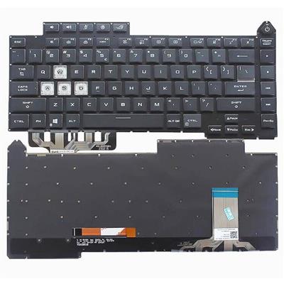 Notebook keyboard for ASUS ROG Strix G15 G513Q with backlit 2021