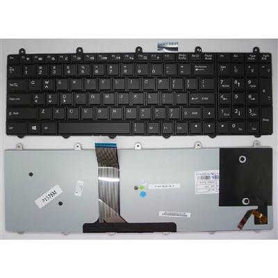 Notebook keyboard for Clevo X511 P150 X611 X711 X811 without backlit