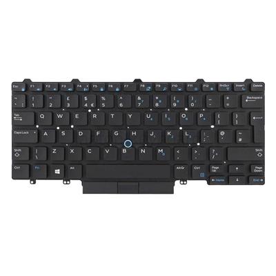 Notebook keyboard for Dell Latitude E5450 Backlit without Frame big 'Enter'