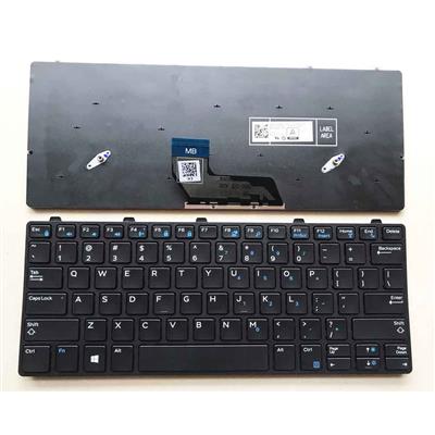Notebook keyboard for Dell Latitude 13 3380 3190 DEL key