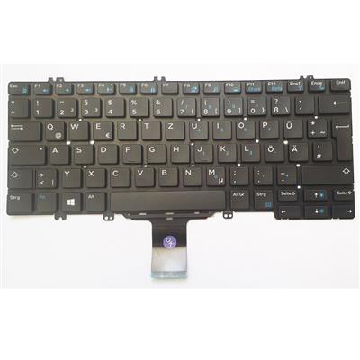 Notebook keyboard for Dell Latitude 5280 5288 7280 7380 7389 GERMAN