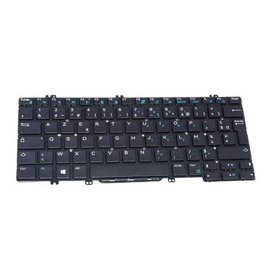 Notebook keyboard for Dell Latitude 5280 5288 7280 7380 with backlit AZERTY Assemble