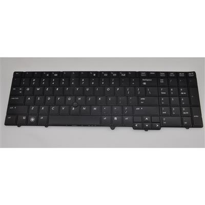 Notebook keyboard for  HP ELITEBOOK 8540P 8540W with point stick pulled