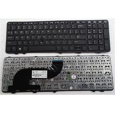 Notebook keyboard for HP ProBook 640 645 G1 650 655 with Frame Pointstick pulled