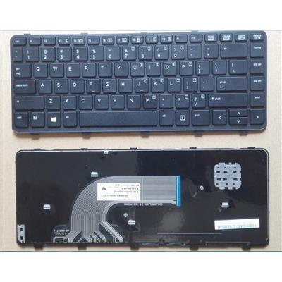 Notebook keyboard for HP ProBook 640 G1 645 G1 430 G2 440 G2 with frame pulled