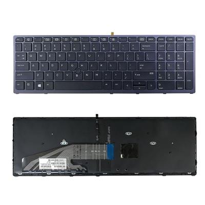 Notebook keyboard for HP Zbook 15 17 G3 G4  with pointer frame backlit