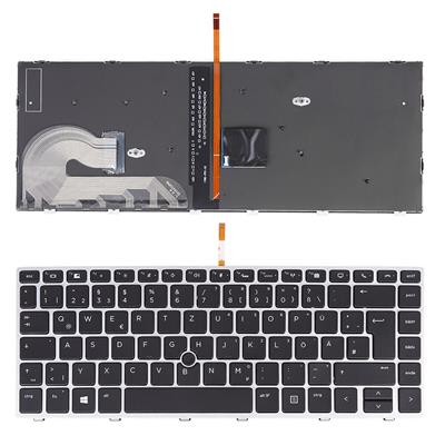 Notebook keyboard for HP EliteBook 745 840 G5 G6 big 'Enter' German with backlit Assemble