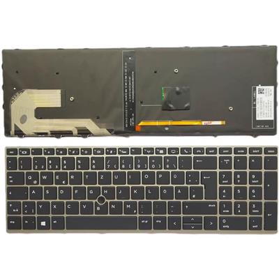 Notebook keyboard for HP EliteBook 755 G5 850 G5 with backlit GERMAN Assemble
